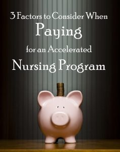 Paying for an accelerated nursing program