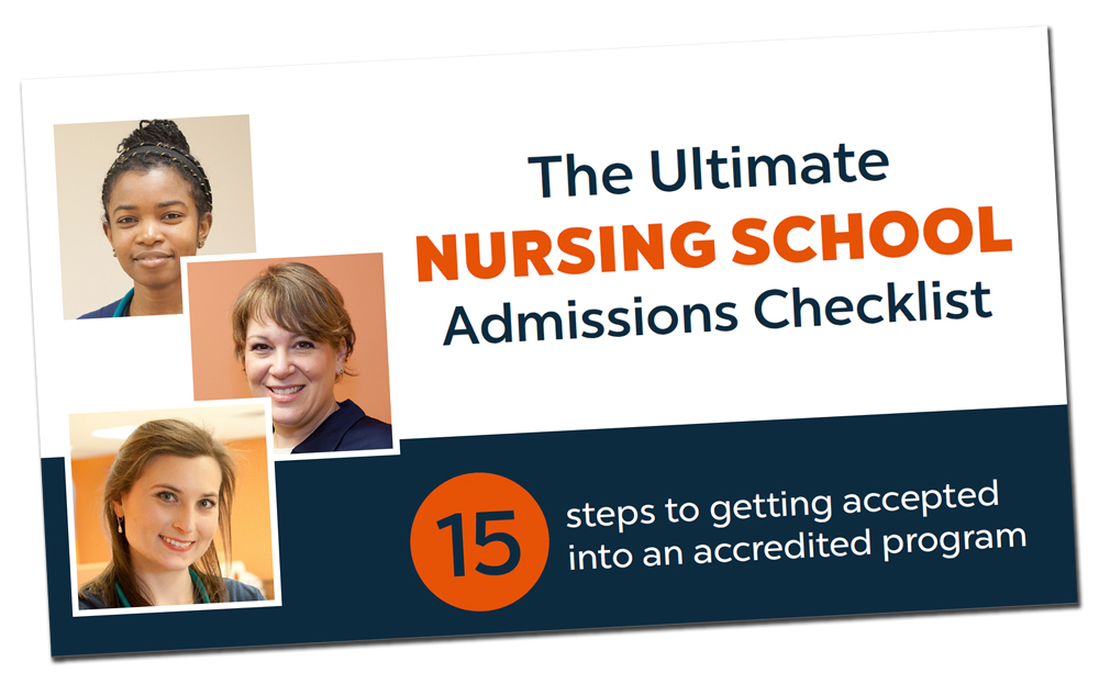 The ultimate nursing school admissions checklist