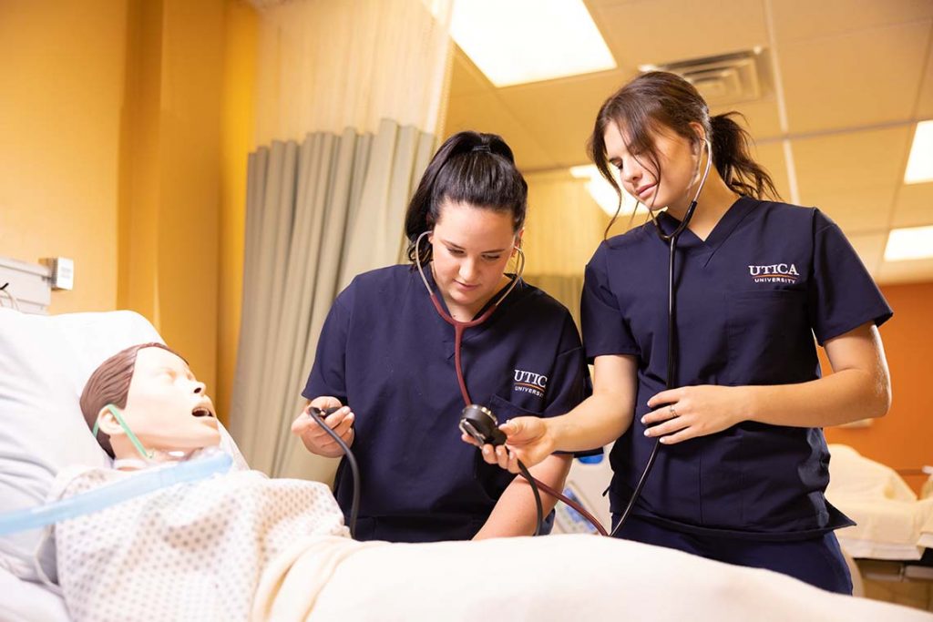student nurses and patient